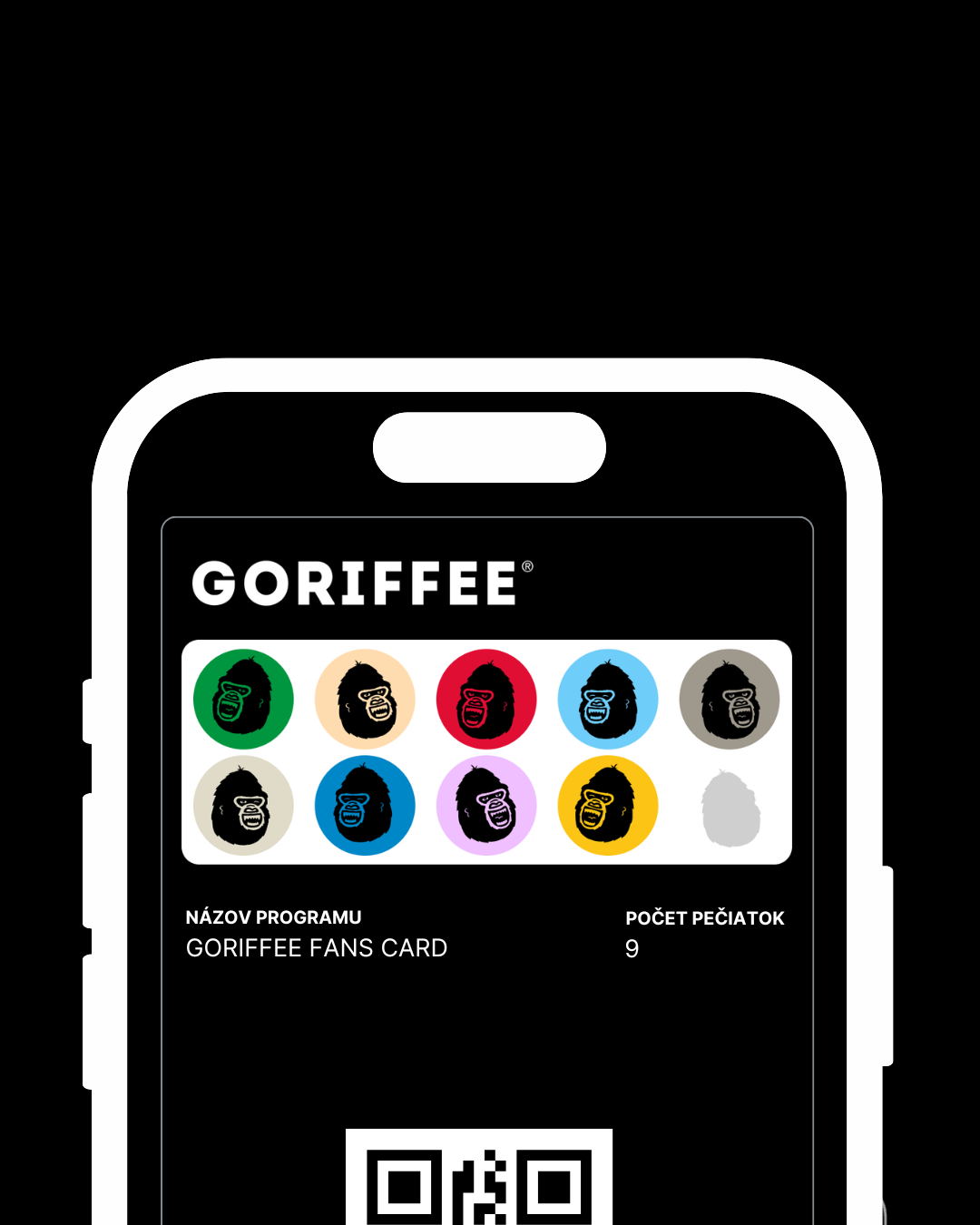 Goriffee loyalty card